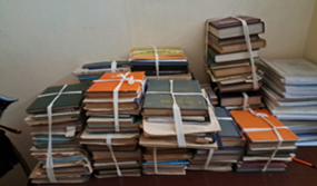Книги из архива ГЭС — в фонд научно-технической библиотеки 